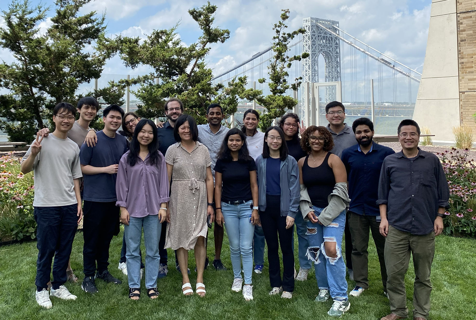 Zhang lab photo, 2024 @ Columbia University Irving Medical Center